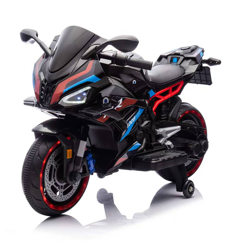 12V 빅 사이즈 라이드온 오토바이는 2명이 앉을 수 있습니다.