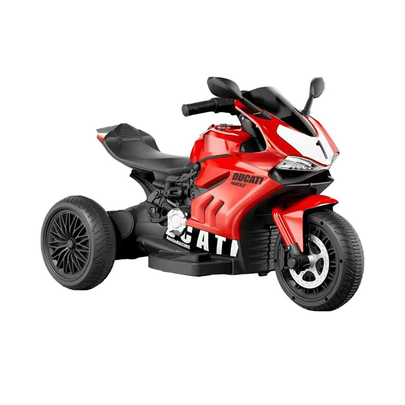 Kids Electric 3-Wheel Motorcycle with One-Button Start