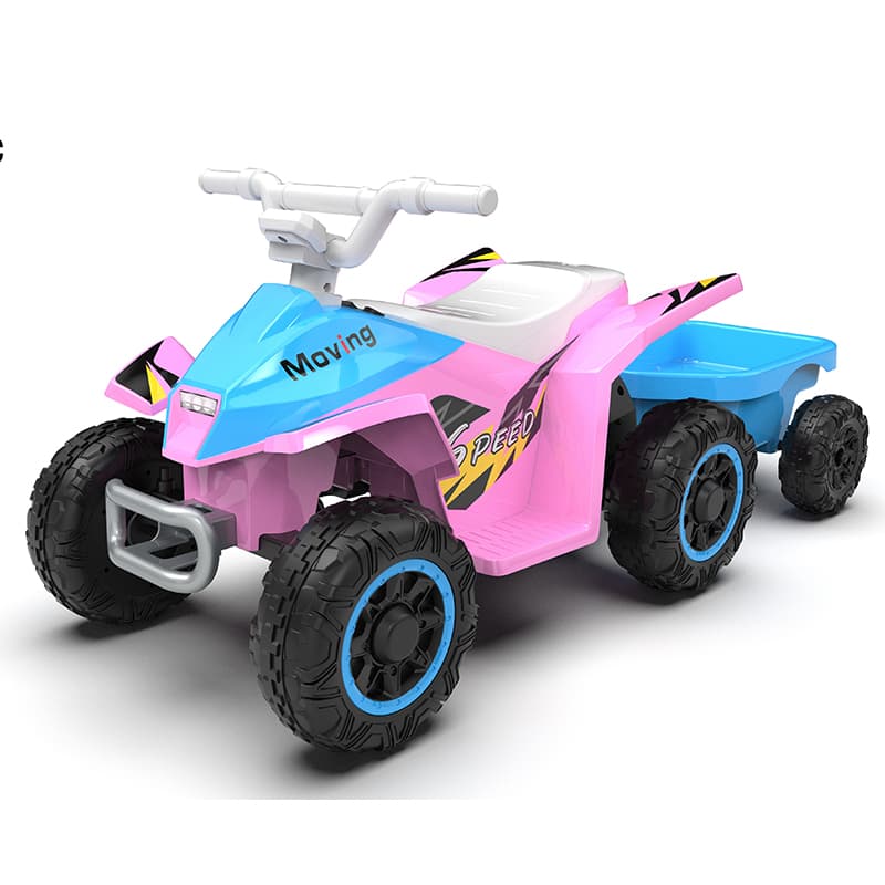 6V Kids Off-Road ATV Ride-On with Rear Dump Bed