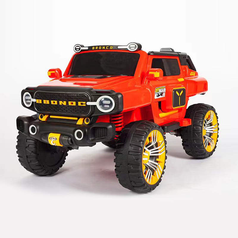 12V 4WD Kids Electric Ride on car with four wheels suspension