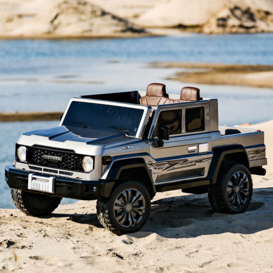 2개의 좌석을 가진 아이 새로운 전기 지프 차