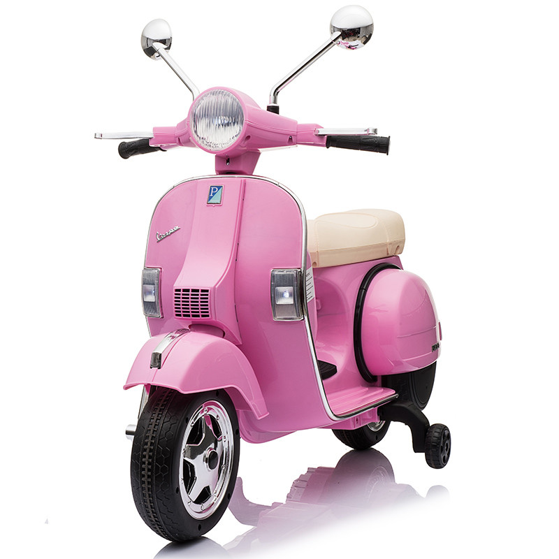 어린이 충전식 오토바이 Vespa Ride On 오토바이